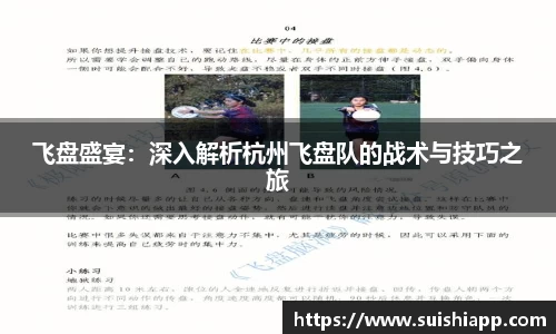 飞盘盛宴：深入解析杭州飞盘队的战术与技巧之旅